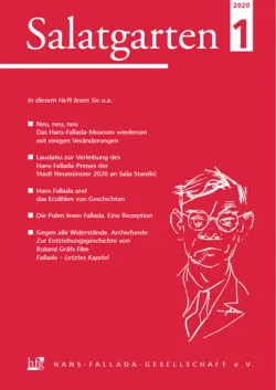 Titelbild des Salatgarten, Ausgabe 1/2020