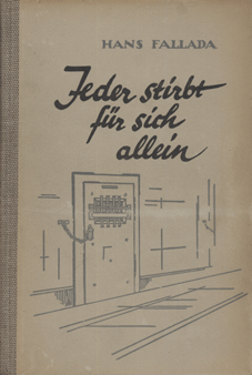 Buchumschlag der Erstausgabe von „Jeder stirbt für sich allein“ aus dem Jahr 1947.
